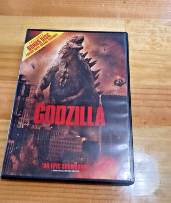 godzilla dvd with bonus disc and special features-image