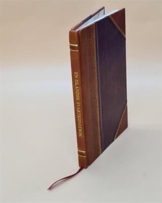 En Isla?Ndsk Svartkonstbok Fra?N 1500 Talet / Utg. Med O?Versa?T [Leather Bound]-image