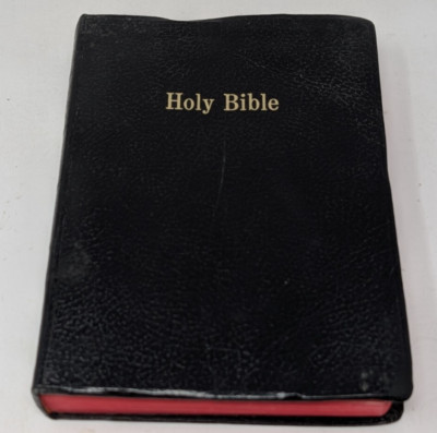 Nelson RSV Bible Leather Second Edition Red Letter Concordance Reference 1972-image