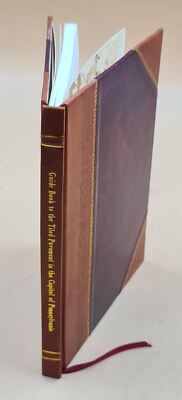 Guide book to the tiled pavement in the capitol of Pennsylvania, [Leather Bound]-image