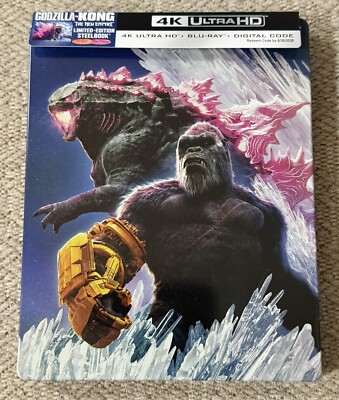 Godzilla x Kong: The New Empire (4K UHD Disc ONLY, 2024 + Steelbook) SEE INFO!-image