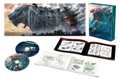 GODZILLA Monster Planet Blu-ray Collector's Edition 2-Disc Set TOHO Godzilla JP-image