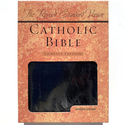 Revised Standard Version Catholic Bible Compact Edition Black Leather 1594170290-image