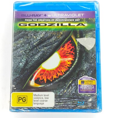Godzilla (Blu-ray) (1998) New Sealed - All Regions-image