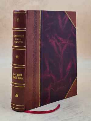 Patrologia Graeca, Joannes Chrysostomus Tomus 47 1863 By J.P. Migne Leatherbound-image