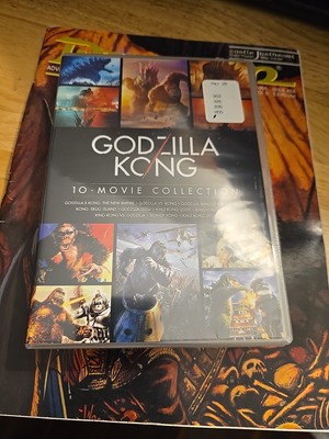 Godzilla/Kong 10 - Movie Collection - New Sealed Mint-image