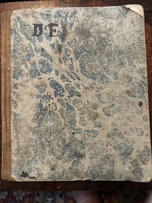 Antique Handwritten Georgian, Regency, Victorian ?  Mathematics Book Unique Fine-image