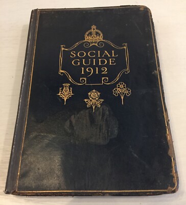 The Social Guide 1912 Hugh Adams Edith Brown -image