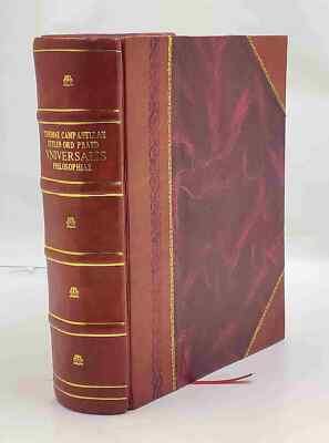 Thomae Campanellae,... Universalis Philosophiae Seu Metaphysicar [Leather Bound]-image