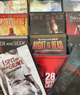 DVD Select 100s of HORROR💀 Halloween 💀💀💀 Combined Shipping💀💀💀-image