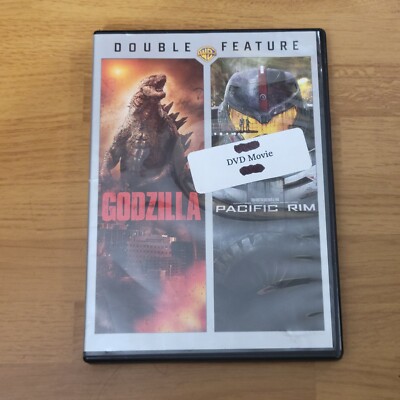 Godzilla (2014) / Pacific Rim (2013) (DVD, 2-Disc Set) -- 📀 -image