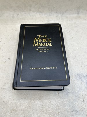 The MERCK Manual. 17th Edition. Centennial Edition. HC Good Condition -image