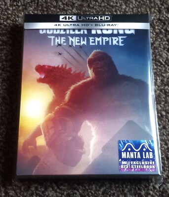 MANTA LAB Godzilla x Kong The New Empire 4K  Double Lenticular Slip A NEW SEALED-image