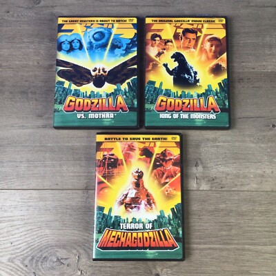 Godzilla LOT King + Mothra + Terror of Mechagodzilla Sony, English Version-image