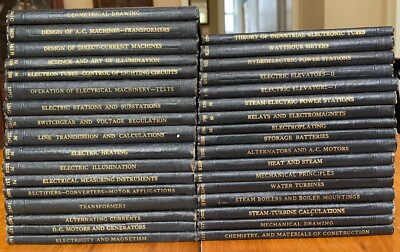 International Textbook Company (LOT of 34) (No. 146-158/160-163 complete) -image
