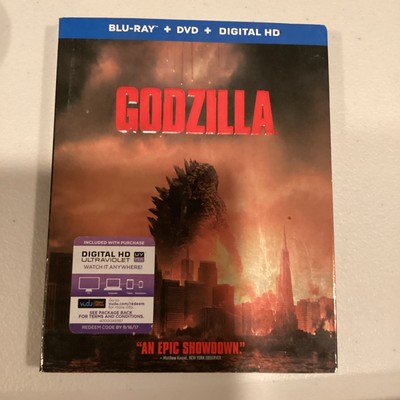 Godzilla (2014) (Blu-Ray + DVD, 2 Disc Set) W/case-image