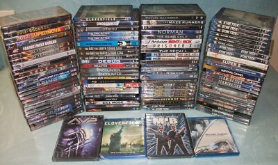 NEW Sci-Fi DVDs and Blu-rays $2.95 to $9.95 You Pick Buy More Save Up To 25%-image