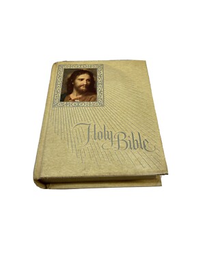 New American HOLY BIBLE Catholic Heirloom Edition Pope John Paul II  1970’s-image