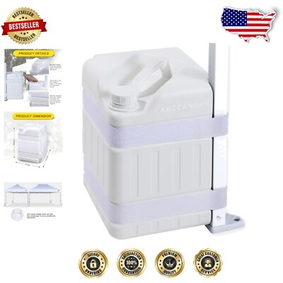 Ultimate Canopy Stability with 115LB Water Weights - 4Pack, Easy Attachment-image