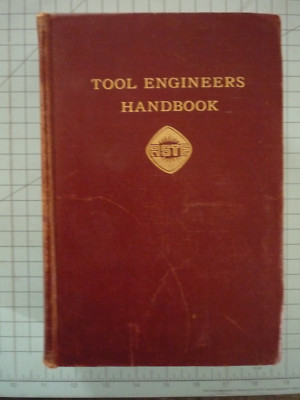  Tool Engineers Handbook  Vintage 1959 2nd Edition McGraw Hill ASTE-image