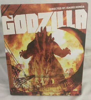 Godzilla Criterion Blu-ray - Japanese Version OOP All Regions ( A ) VGC-image