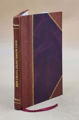 Boyd'S National Baptist Pastor'S Guide And Parliamentary Rules / [Leather Bound]-image