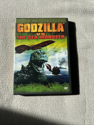 Godzilla vs. The Sea Monster (DVD, 2005) 50th Anniversary 1966 Movie w/ Insert-image