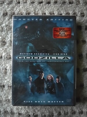Godzilla (DVD, 2006) Broderick/Reno/Azaria/Pitillo  - NEW-image