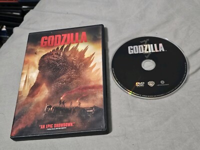 Godzilla (DVD, 2014) Elizabeth Olsen, Bryan Cranston, Aaron Taylor-Johnson-image