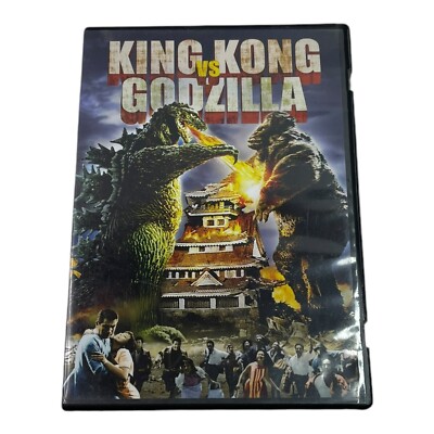 1962 King Kong Vs. Godzilla - DVD - pre-owned, good-image