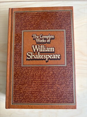 The Complete Works of - Leather Bound -by Shakespeare William - College Edition-image