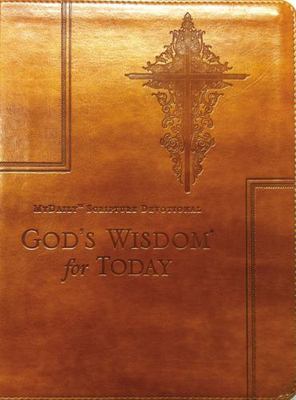 Book My Daily Scripture Devotional God's Wisdom For Today (Leather Bound)-image