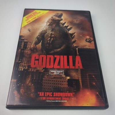 Godzilla (DVD, 2 CDs Set - 2014) VERY GOOD!-image