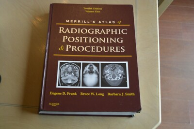 Merrill's Atlas of Radiographic & Procedures, Full Set with pocket guide.-image
