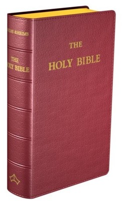 THE HOLY BIBLE, DOUAY-RHEIMS EDITION, POCKET SIZE, By Roman Catholic NEW-image