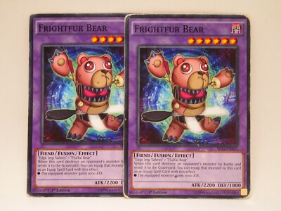 2x Frightfur Bear - SP15-EN031 - Common - 1st Edition - LP-image