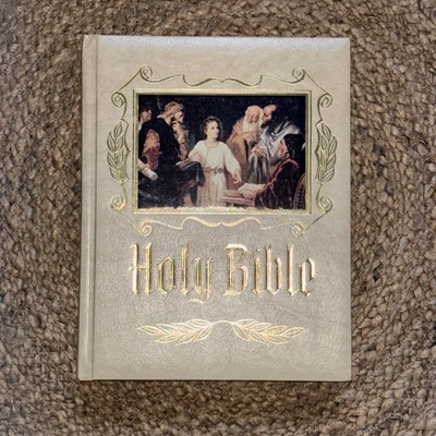 Heirloom Big Holy Bible Master Reference Edition Coffee Table Bible New-image