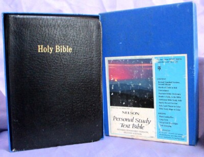 Thomas Nelson 2853 Personal Study Text Bible  Revised Standard Edition - Second -image