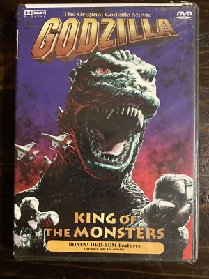 Godzilla, King of the Monsters (DVD, 1998) NEW SEALED *plastic tear*-image