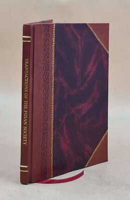 Transactions Of The Fijian Society Volume 1908-10 1910 [Leather Bound]-image
