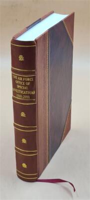 The Air Force Office Of Special Investigations 1948-2000. 2008 [Leather Bound]-image