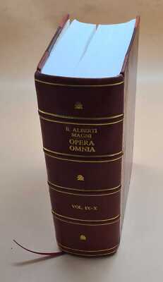 Opera omnia : ex editione lugdunensi religiose castigata ... / B [Leather Bound]-image