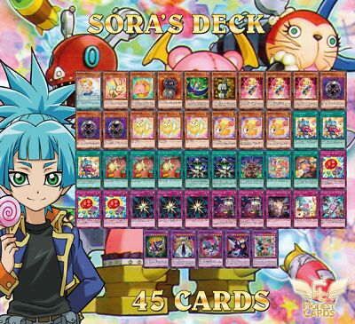 Arc-V! Complete Sora Perse Deck! Frightfur Wolf + Tiger + Chimera *Hot* + Bonus!-image