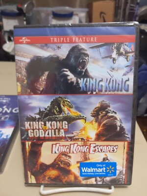 King Kong/King Kong vs Godzilla/King Kong Escapes (DVD, 2014, Widescreen)-image