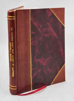The Vacaville Early Fruit District Of California / By Edward J. [Leather Bound]-image