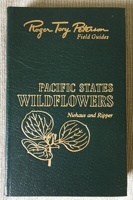 Peterson Field Guide PACIFIC STATES WILDFLOWERS Easton Press LEATHER~Like New-image