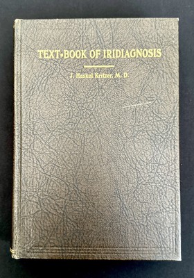 Iridology 1924 Text-Book of Iridiagnosis Guide in Treatment - J Haskell Kritzer-image
