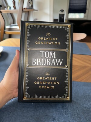 The Greatest Generation/Speaks Tom Brokaw Random House Leather Bound Edition-image