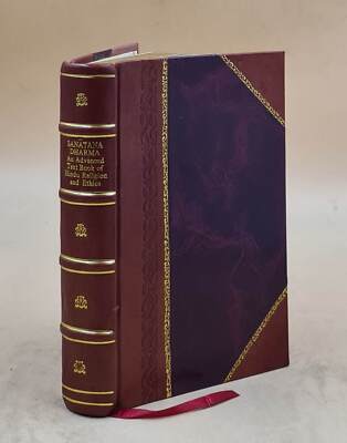 Sanatana Dharma an advanced text book of Hindu religion and ethi [Leather Bound]-image