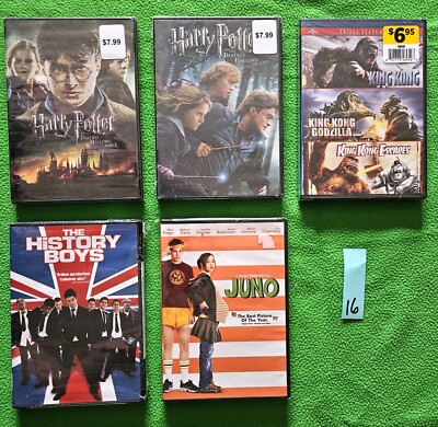 DVD Lot #16 Has 5 Brand New Unopened DVD's A Total of 7 Movies ~GREAT VALUE~-image